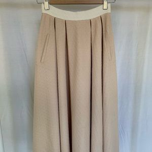 Torn by Ronny Kobo Textured Midi Circle Skirt